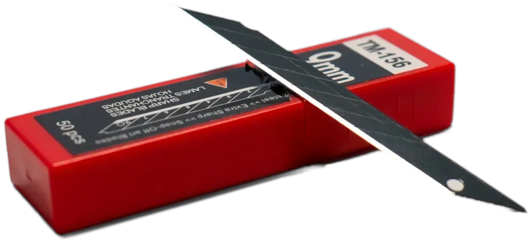 Glacier 30 Degree Black Steel graphics blades, 50 count